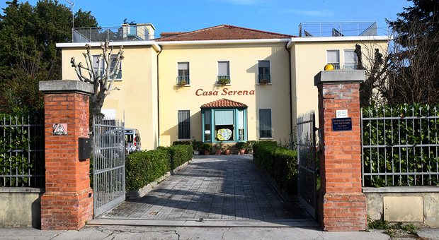 L'ingresso di Casa Serena a Fano