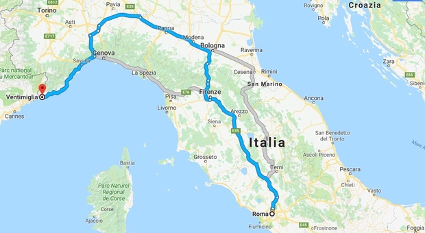 Genova isolata, ecco i percorsi stradali alternativi per raggiungere il confine e la Francia