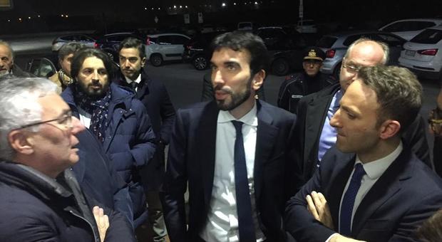 Pd, Martina all'aeroporto di Salerno: «Il governo si svegli su quest'opera»