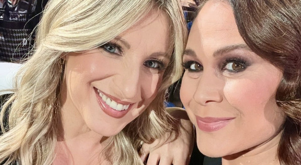 Katia Follesa e Valeria Graci a Verissimo