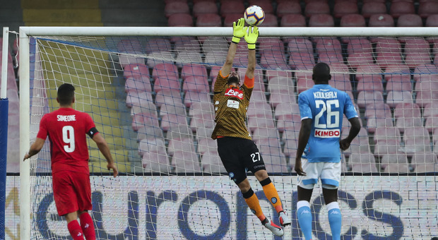 Napoli, prima volta senza gol subiti: Karnezis tiene la porta immacolata