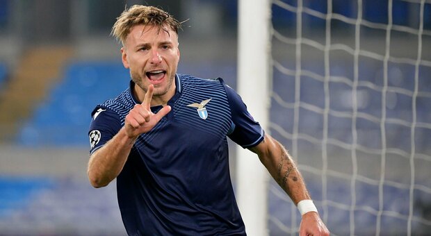 Lazio, Immobile punta Piola: doppietta allo Zenit e 132 gol in biancoceleste