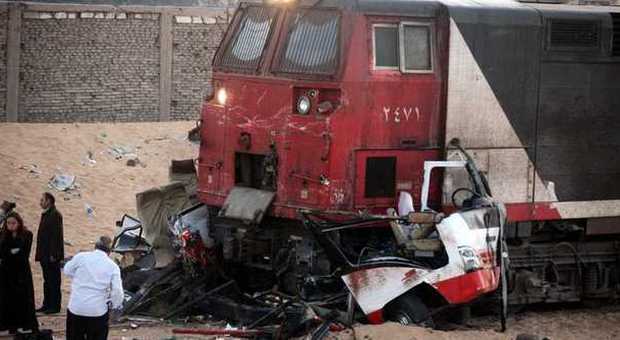 Egitto, incidente ferroviario