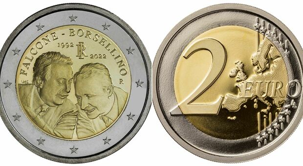 Falcone e Borsellino, la moneta da 2 euro che omaggia i due giudici anti-mafia a 30 anni dalla morte