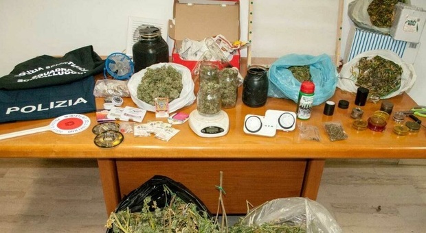 Sette chili di droga in casa, arrestato quarantenne di Fossacesia