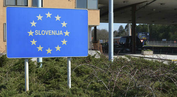 Il confine con la Slovenia