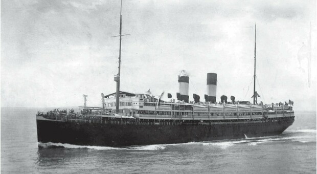 Il piroscafo affondato nel 1916