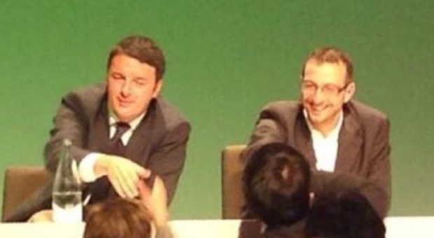 Matteo Renzi e Matteo Ricci in una foto d'archivio