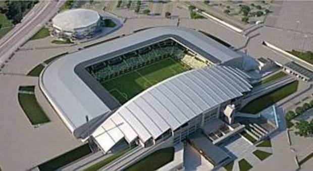 Il progetto del nuovo stadio Friuli