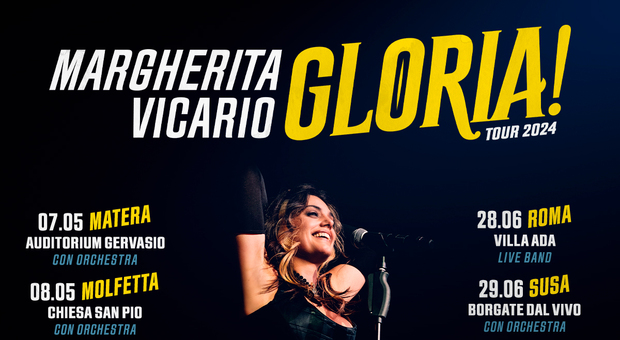 Margherita Vicario annuncia GLORIA! Tour 2024: quali saranno le date