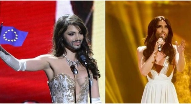 Si presenta con barba e baffi a Miss Universo: "Un omaggio a Conchita Wurst"