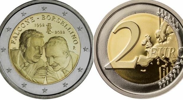 Falcone e Borsellino, la moneta da 2 euro per ricordare i due magistrati anti-mafia a 30 anni dalle stragi