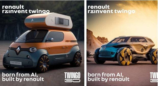 Renault lancia «Reinvent Twingo», un invito ai partecipanti ad immaginare la propria Twingo con l’Intelligenza Artificiale