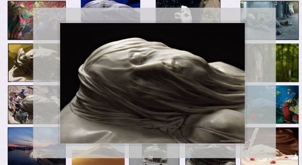 Il Cristo Velato in digital art a Roma lunedì 16 ottobre