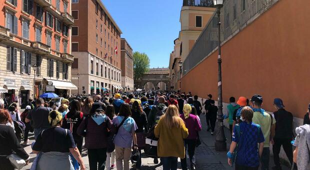Dalla Puglia a Roma: i giovani incontrano Papa Francesco