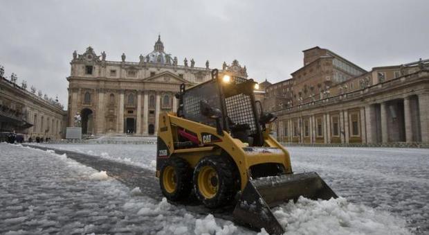 Allerta neve a Roma, la Capitale si prepara: ecco il piano della Raggi