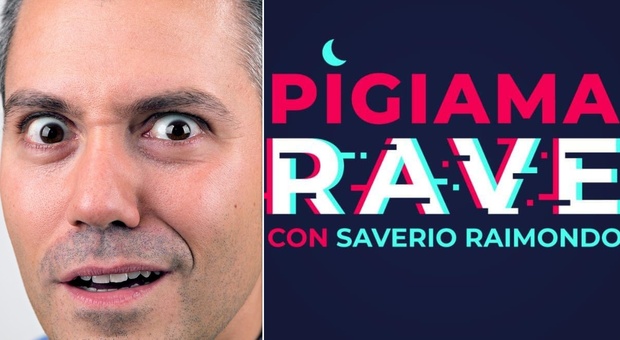 Pigiama Rave, dal 7 dicembre lo show in smart-working di Saverio Raimondo su Rai4