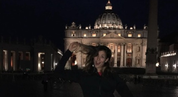 Ibi16, Garbiñe Muguruza rapita dalla bellezza della Capitale by night: tennista alla scoperta del Vaticano