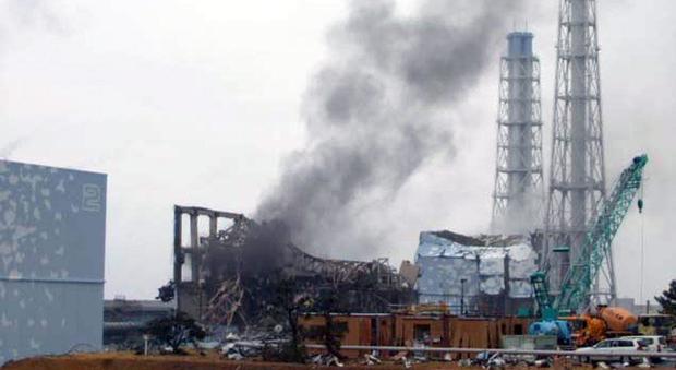 La centrale di Fukushima nel 2011