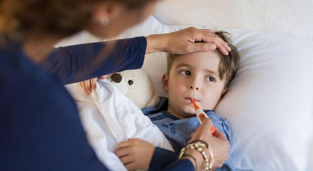 Influenza, i bambini più colpiti
