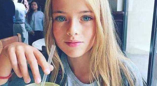 Kristina, modella a 10 anni: "Ha firmato un super contratto"