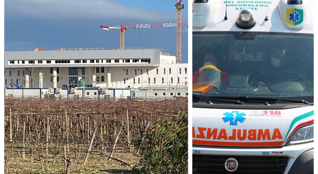 Incidente sul lavoro al cantiere del nuovo ospedale San Cataldo di Taranto: due feriti, uno è grave