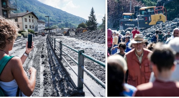 Maltempo, nubifragio in Val di Susa: esonda il torrente, Bardonecchia travolta da uno tsunami di fango. 5 dispersi e 120 sfollati