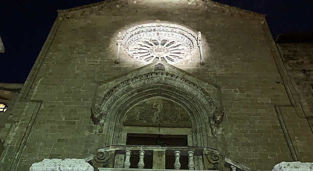 La facciata della chiesa di San Domenico