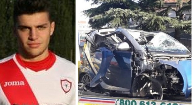 Incidente a Roma, muore l'ex calciatore Federico Tomei: la sua Smart si è schiantata contro un palo