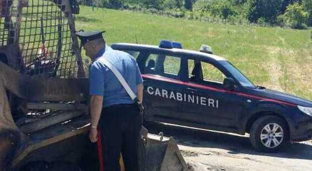 Sventato il furto di un escavatore da un carabiniere libero dal servizio a Morigerati