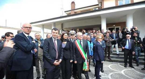 Casal di Principe. Boldrini: «Qui non c'è più immobilismo, continuate ad alzare la testa»