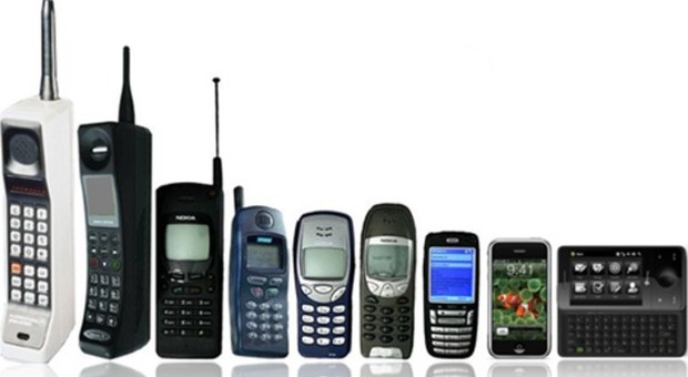 L'evoluzione dei cellulari