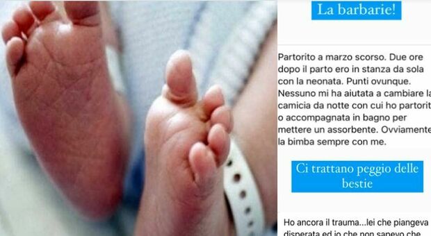 Neonato morto schiacciato, il web solidale con la mamma. Post-parto da incubo: «Poteva succedere a tutte noi»