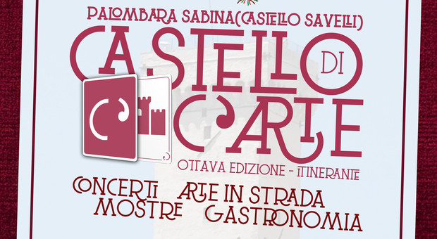 Castello di C'Arte, musica e non solo a Palombara Sabina: sul palco Area765, Daiana Lou, Colandrea e Marat