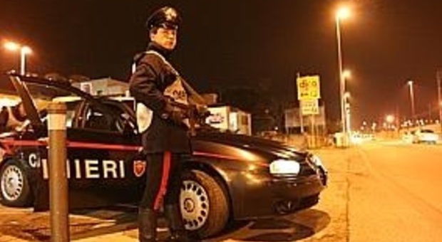 I carabinieri hanno istituito posti di blocco