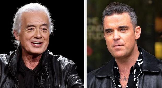Jimmy Page, Robbie Williams