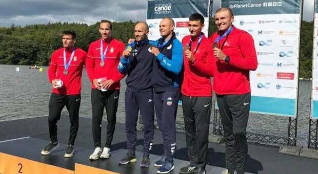 Mondiali di canoa di Copenaghen: oro per Santini e Craciun delle Fiamme Oro di Sabaudia nel C2 500 metri