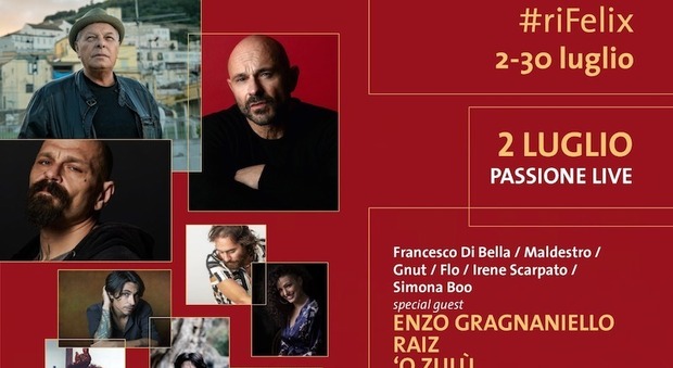 «Carditello Festival 2022»: «Passione Live» inaugura i concerti al Real Sito di Carditello