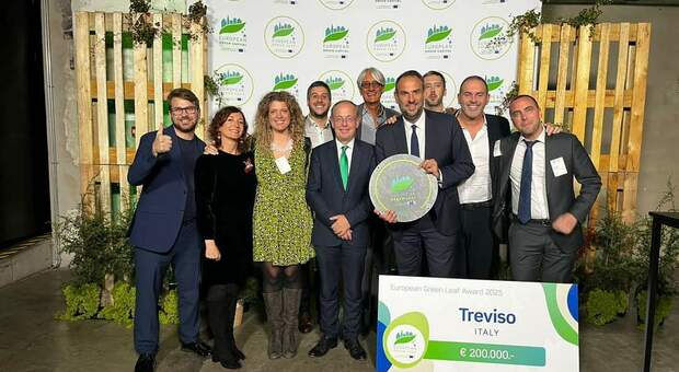 Città green, l'Europa incorona Treviso. Il sindaco Mario Conte: «Una grande vittoria di squadra»