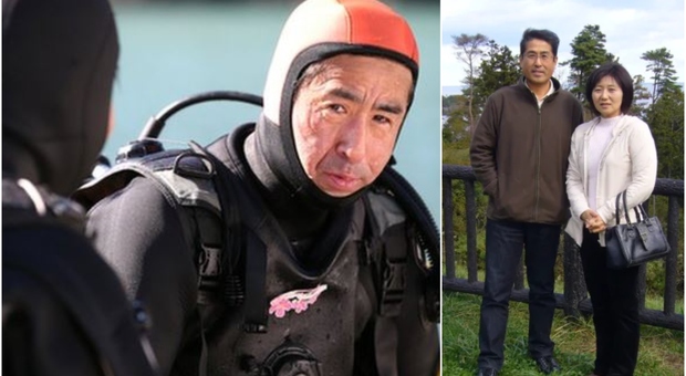 Yasuo Takamatsu, l'amore dopo lo tsunami: «Da 11 anni mi immergo per cercare mia moglie»
