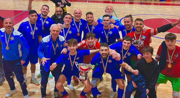 Il Futsal Rieti conquista la Coppa Umbria di C1 e vola alla fase nazionale. Piero Benedetti: «Bella soddisfazione»