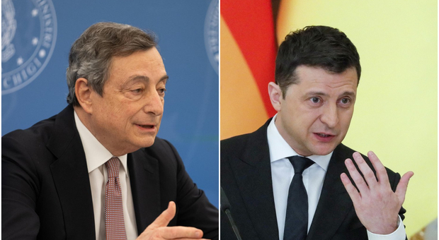 Ucraina, Draghi chiama Zelensky: «Impegno per soluzione, tenere aperto dialogo con Mosca»