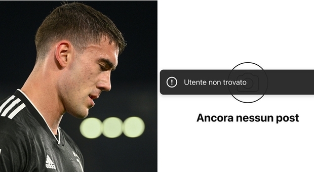 Juventus, Vlahovic ha cancellato il suo profilo Instagram: cosa è successo