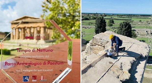 Parco Archeologico di Paestum, 18 sensori per il Tempio di Nettuno