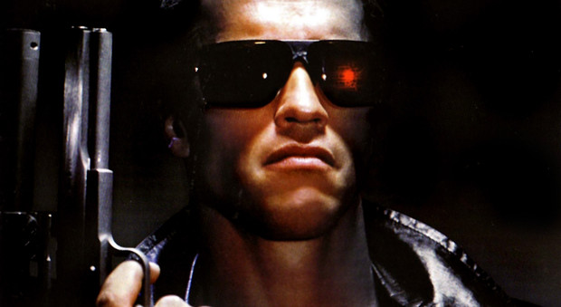 Arnold Schwarzenegger nei panni di Terminator