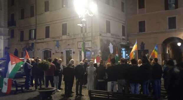 Civita Castellana, manifestazione in favore della pace nei paesi mediorientali