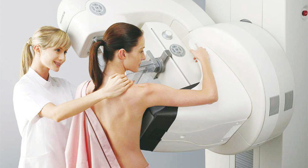 Una mammografia