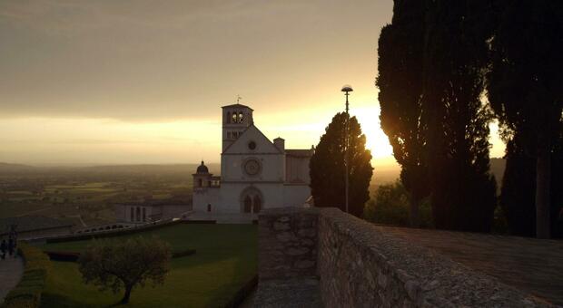 Una suggestiva veduta di Assisi, dove si è tenuto il premio 50&più