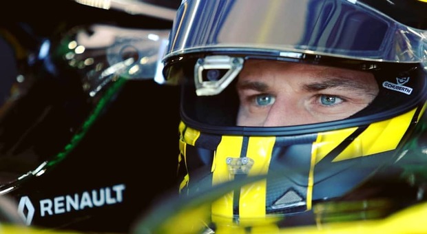 Nico Hulkenberg sulla Renault F1