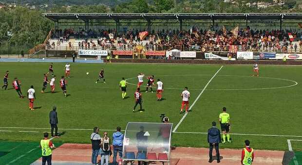 Gelbison-Messina 1-0, decide Tumminello nel recupero